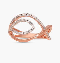 The Pattern Rose Ring